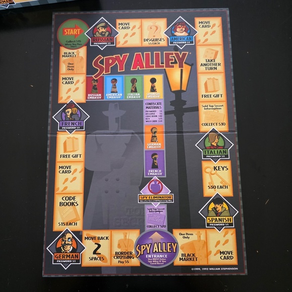 Spy Alley - Mensa Award-Winning Strategy Game - Ages 8+ - Picture 9 of 9
